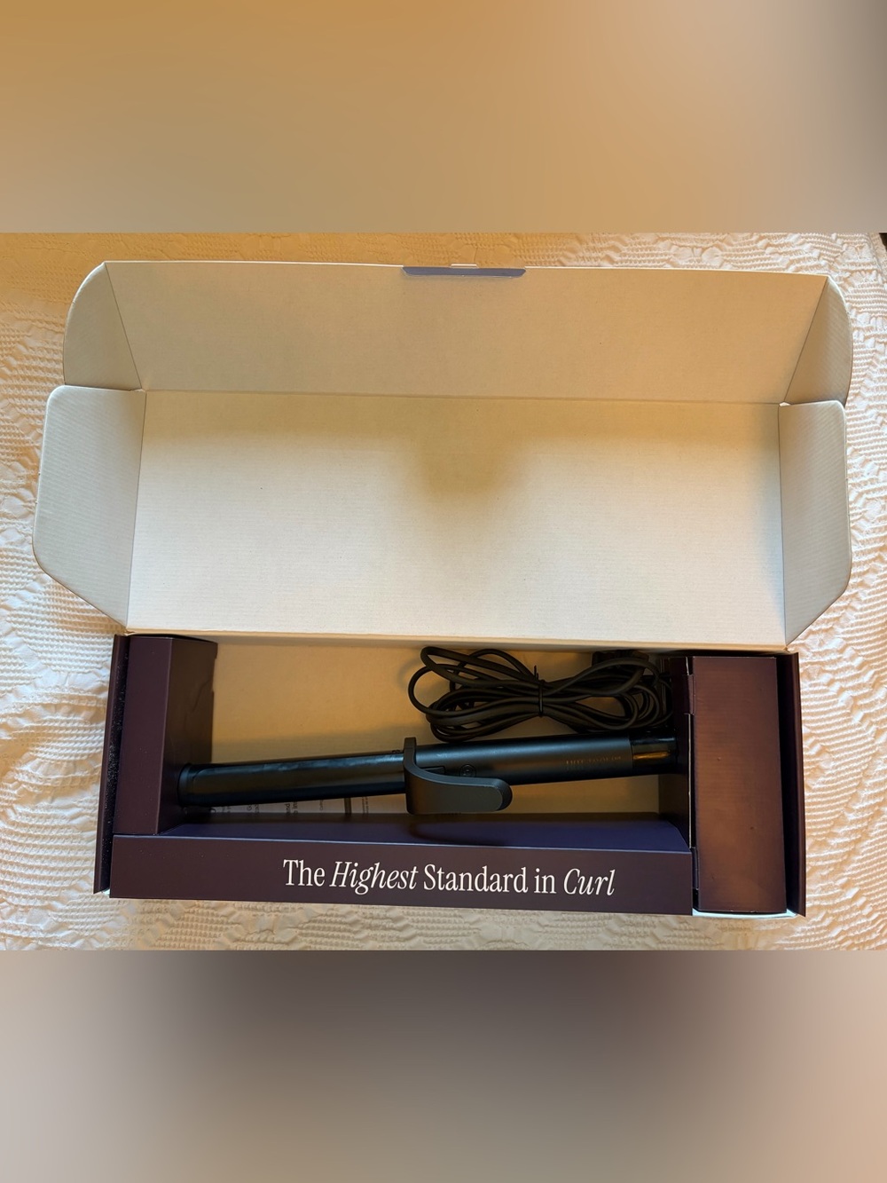Hot Tools Black Gold Curling Iron 1”